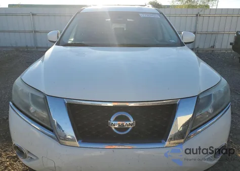 2015 Nissan Pathfinder S z USA, uszkodzony, nr VIN 5N1AR2MMXFC647611